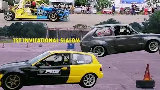 BOSS R HONDA EG RACE CAR | AUTO CROSS SLALOM SA TALAVERA | STARLET AT MGA HONDANG MALALAKAS