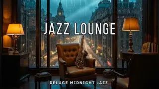 Smooth Jazz Lounge 🎷 Warm Night Jazz Ambience