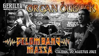 ORGAN BUSUCK - Otak Busuk (female death metal) LIVE AT GELOMBANG MASSA 2023