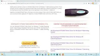 How to Install ePass 2003 Token or HYP2003 Token in Windows 11 Operating System - Live demo