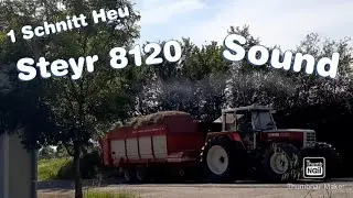 Steyr 8120 [Sound] / 1Schnitt / Heu