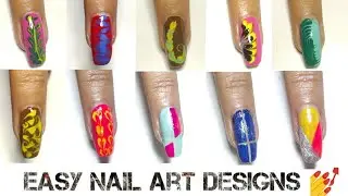 Simple nail art tutorial || new nail art designs|| compilation 2022 #nailart #naildesign #viral