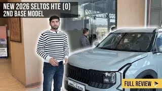 New Kia Seltos HTE Optional Petrol MT 2026 2nd Base Model With Premium Features | Full Review