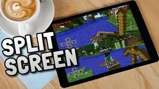 Splitscreen Mode For Minecraft Pocket Edition...