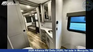 Unbelievable 2026 Alliance RV Delta Travel Trailer RV For Sale in Mesquite, TX | RVUSA.com