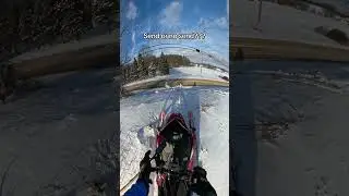 How fast would you hit it at? #polaris #600r #snocross #snowmobile