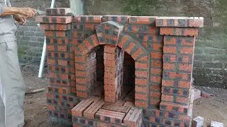 How To Build A Brick Fireplace Cheap Price Outdoor, DIY Fireplace Family