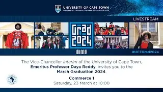 Faculty of Commerce Graduation Ceremony 1 – 23 March 2024, 10:00