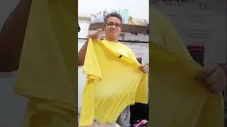 Printing T shirts  Tropical Fusion Design on Yellow Blueprint Tee! mp4