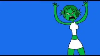 Fango vs the piranha girl and insect girls and abominable snow lady. (Lunerboonie battle 9)