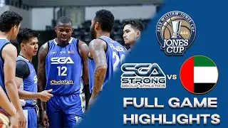 SGA PHILIPPINES VS UAE 2025 44TH WILLIAM JONES CUP FULL HIGHLIGHTS