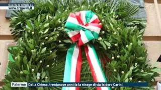 Palermo - Dalla Chiesa, trentanove anni fa la strage di via Isidoro Carini