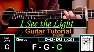 I See The Light - Guitar Tutorial