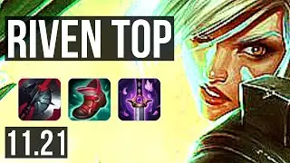RIVEN vs DARIUS (TOP) | 1.7M mastery, 14/3/6, 400+ games, Dominating | BR Challenger | 11.21