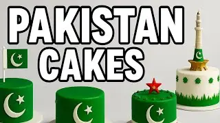 Beautiful Pakistan Independence Day Cakes | 14 August Celebration Ideas | Green & White Theme 