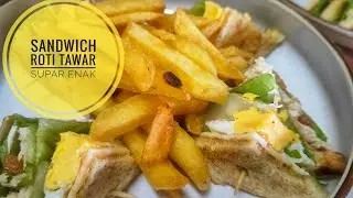 SANDWICH ROTI TAWAR SIMPAL DAN WOOOEENAK BANGET