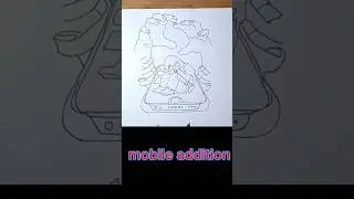 Mobile addiction is a trap../#viralshorts /#youtubeshorts /#trendingshorts. #explore #rap #like #art