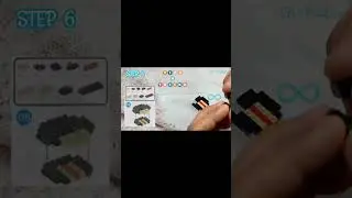 Tutorial Mickey Mouse Step 6 #everything #brick #puzzle #lego #short #shorts #shortvideo #diy