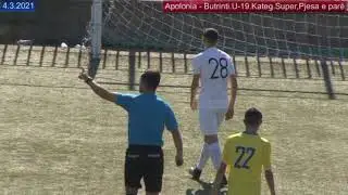 U 19 Kateg Super Apolonia   Butrinti,4 3 2021,pjesa e 1