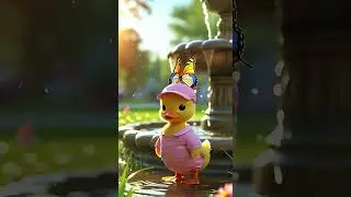 Duck and the Butterfly 🦆🦋 | Cute Pink Duck&rsquo;s Wholesome Moment II