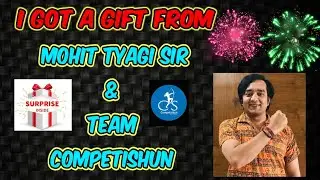 Gift from @MohitTyagi Sir and competishun team | #mohittyagi #competishun #jeemain #jeeadvanced