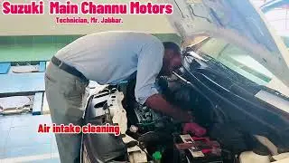 Throttle Body & Air Intake Cleaning Suzuki Cultus