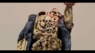 Sculpting Gravelord Nito from Dark Souls!