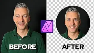 Как обрезать фотографию до нужной формы в Affinity Photo 2 на iPad
