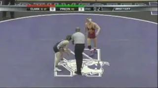 Clark vs. Precin (125) - Midlands Wrestling 2008