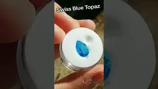 Swiss Blue Topaz - What a Colorful Gem! #crystals #gems #gemstone #science #mrbluesky