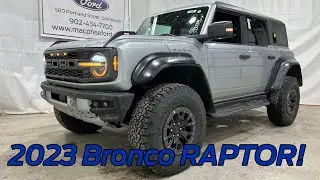 2023 Ford Bronco Raptor Review! Exterior, Interior, Tech!