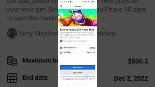 facebook reels bonus l fraud or truth?  #shorts #youtubeshorts #reels #reelsbonus