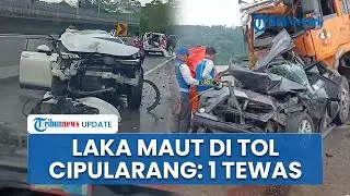 Kecelakaan Beruntun di KM 111 Tol Cipularang: Ada Mobil Remuk, 1 Orang Tewas & 5 Luka-luka