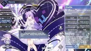 Azur Lane: Unicorn L2D Skin [Angelic Night] (Black Friday Akashi's Fire Sale 2021)