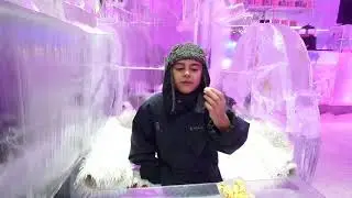 Chillout Lounge Ice Dubai Times Square Nitrogen Popcorn Sub Zero