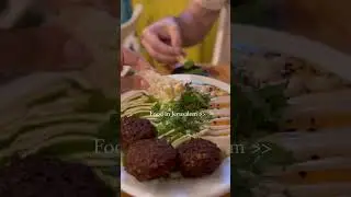 Food in Jerusalem hits different