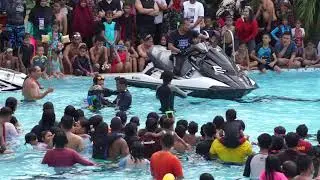 Real show freestyle jetsky & flyboard at ATLANTIS ANCOL