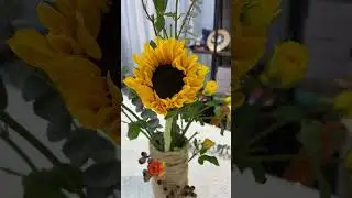 Flower Vase  | DIY jute rope vase |  rope crafts for home decor