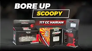 BOREUP SCOOPY UNYU KE SPEK 117cc | BIAR BISA NGEBUT DAN TAMPILANNYA TETEP UNYU!..