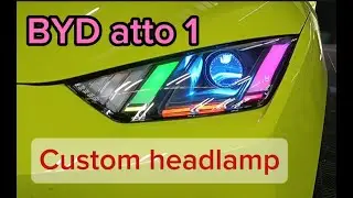 Custom headlamp BYD atto 1