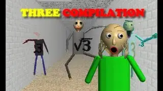 THREE MANIA - Играем в 3 модификации Baldi's Basics - Сборник №20 - Декомпилированные модификации...