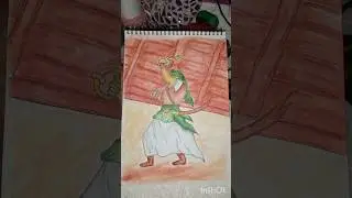 how to make alli abbas painting .art#tutorial#youtube#short#diy#