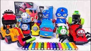 Unboxing Play And Review Thomas And Friends Choochoo Charles Toys  RC Bus Eater  Truck Toys