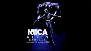 NECA Alien Romulus Suspended Lab XENOMORPH XX121 action figure review!