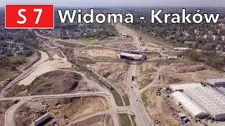 Budowa S7 Widoma - Kraków (22.4.2023)