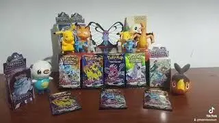 peque&ntilde;a colecci&oacute;n de cartas y cajas de Pok&eacute;mon #pokemon #cartas #openingcards #openingcards #pok&eacute;mon