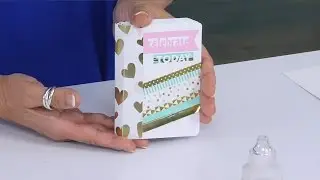 Sizzix Blanket Stitch Binding Book Tutorial by Lynda Kanase