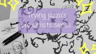 trying out jazza Pro artist series box
