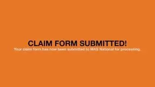 How to complete your Online Claim Form