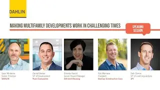 PCBC 2024 – Multifamily Trends - Making Multifamily Developments Work in Challenging Times Panel